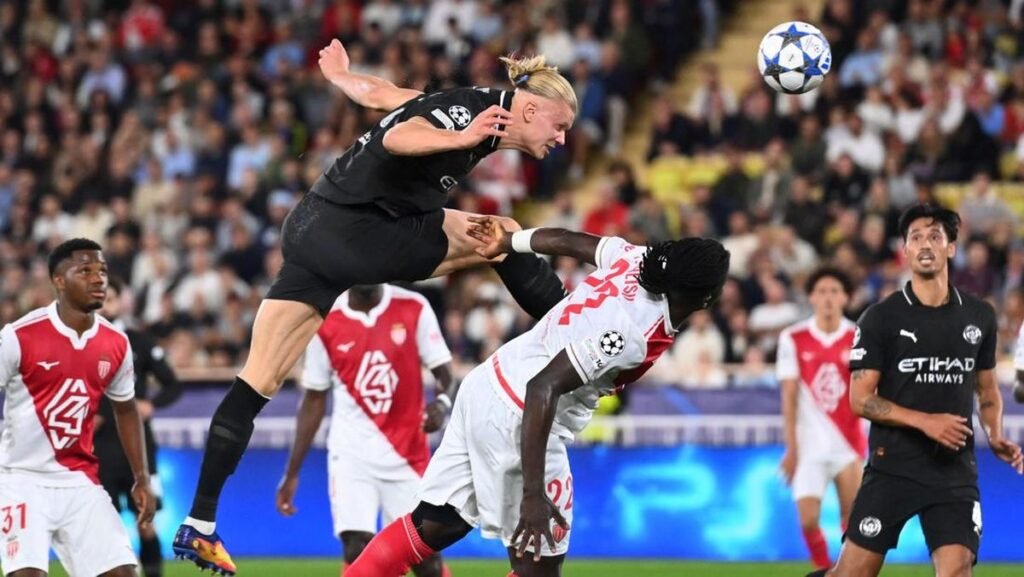 Drama Liga Champions: Manchester City Ditahan Monaco 2-2 di Tandang